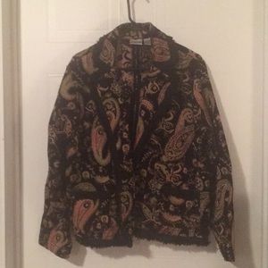 Gold and Black Chicos blazer